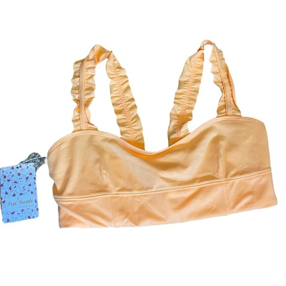 FREE PEOPLE| FP Movement - Stay Centered Bra in *Orange Creamsicle* SZ XS NWT - Picture 3 of 9